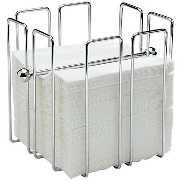 Stalgast servethouder, verchroomd, 195 x 195 x 190 mm (BxDxH), TT4405190
