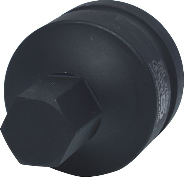 KS Tools Slag-bitdop 1", binnenzeskant, kort, 22 mm, 450.0478