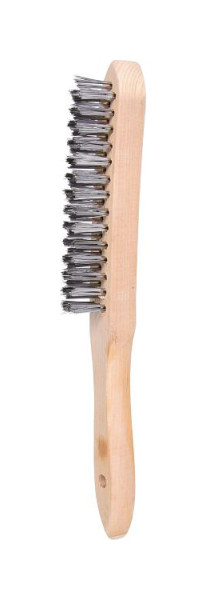 KS Tools RVS handdraadborstel 3 rijen, 290mm, 201.2310