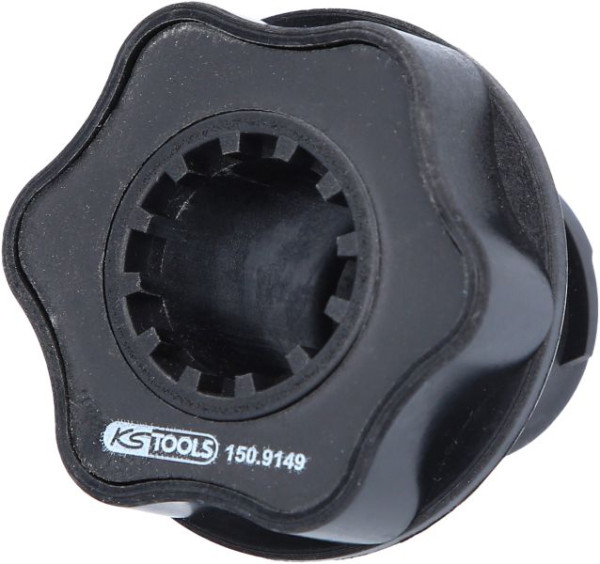 KS Tools bajonetadapter voor olievultrechter voor Citroën C2 1.6L, C3 XR, C4 1.6L en Peugeot 307, 206, 150.9149