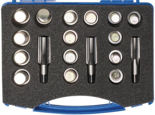 SW Stalen Olieaftapplug Reparatieset 18 Delig 03020L
