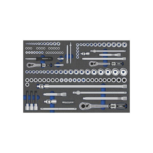 MATADOR gereedschapsmodule: dopsleutel Pro XL, 3/3: 390 x 579 mm, gewicht: 9000 g, 8164 1422