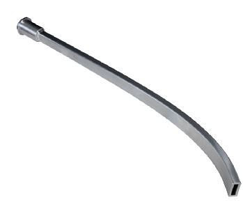 ELMAG lange spuitmond aluminium 45° gebogen voor IBL 3000, 21716