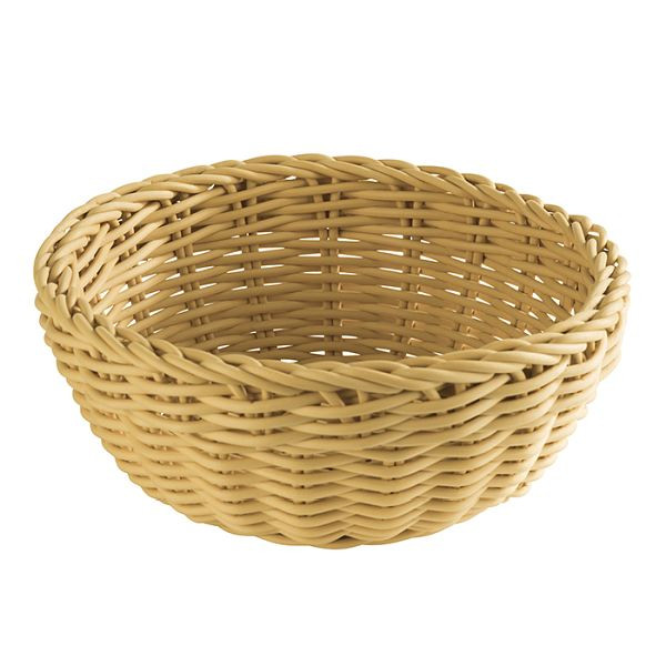 APS mand, rond, Ø 20 cm, hoogte: 8 cm, polypropyleen, lichtbeige, -PROFI LINE-, 50605