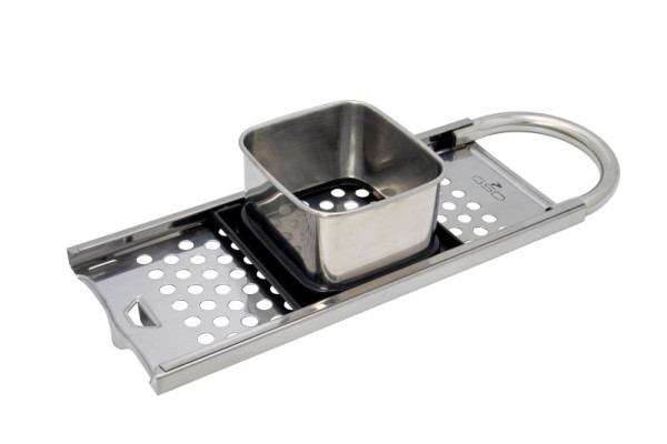 GSD spaetzle-snijder van roestvrij staal "korte spaetzle", VE: 12 stuks, 27 102