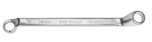 SW-Stahl dubbele ringsleutel, 32 x 36 mm, gebogen, 01223L