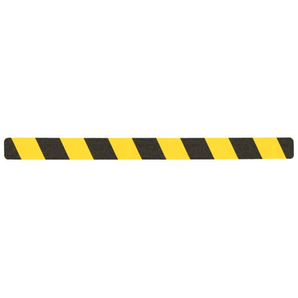 m2 Easy Clean antislipbekleding, zwart/geel, losse stroken 50x650mm, VE: 10 stuks, M3WV100503