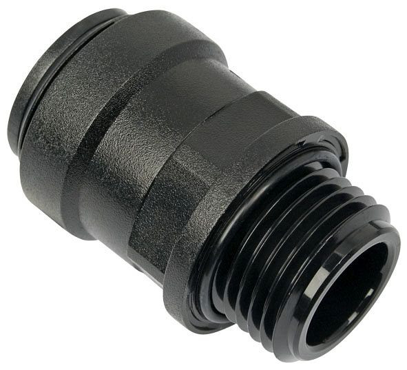 timmer BG-GE-15-1/2-KU, rechte schroefverbinding - cilindrisch, met O-ring afdichting, buis buiten-Ø: 15 mm, schroefdraad: 1/2'', VE: 10 stuks, 03070230