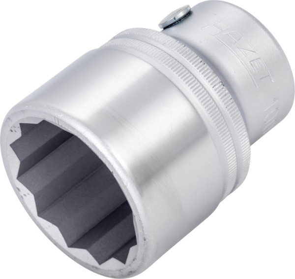 Hazet dopsleutelinzet, dubbel zeskant, vierkant hol 20 mm (3/4 inch), buiten dubbel zeskant profiel, 1.3/8", 1000AZ-1.3/8
