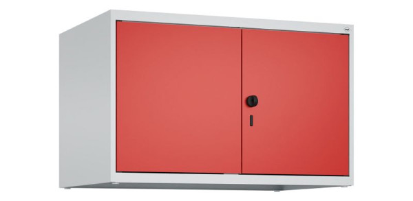 C+P kastopzet Classic PLUS, C-opzetkast Classic PLUS, 2 vakken, 500x800x500mm, 7035/3020, veiligheidsdraaigrendel, 080092-22 S10002