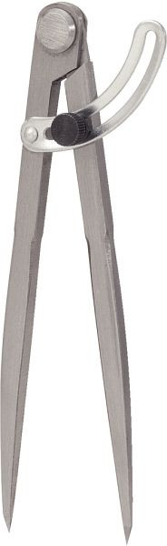 KS Tools puntkompas met verstelbare boog, 400 mm, 300.0417