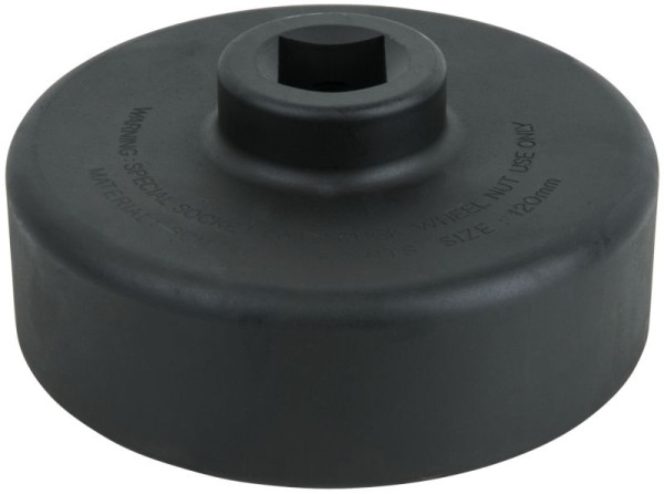 KS Tools 1" asmoersleutel, zeskant, kort, 120 mm, 460.0260