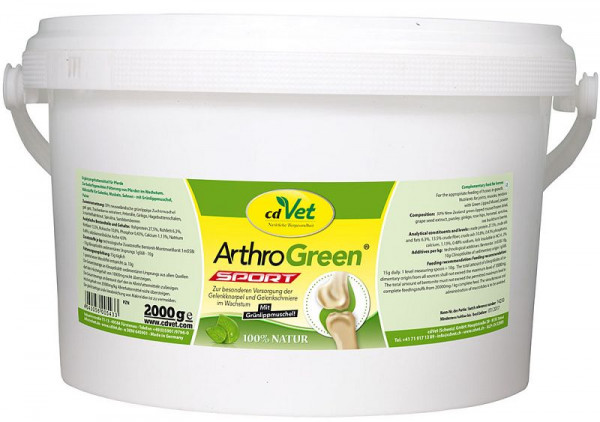 cdVet ArthroGreen Sport 2kg, 543