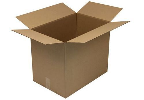 TransPak golfkartonnen vouwdoos 1-wandig, binnenafmetingen 600 x 400 x 500 mm, kwaliteit 1.30C, VE 25, 299310