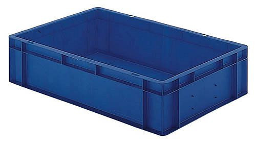 Bedrunka + Hirth transport stapelbakken, rood, afmetingen in mm (BxDxH): 400 x 300 x 120, 075120201