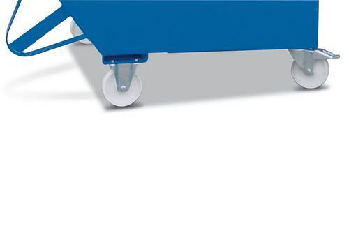 RR Industrietechnik wielset met een draagvermogen tot 2500 kg, voor stalen kipwagens, 2 bok- en 2 zwenkwielen, 145064