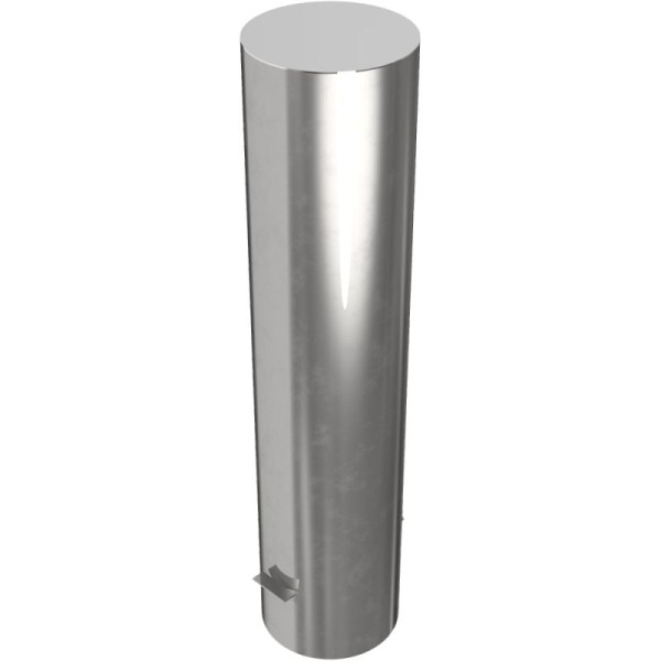 Stone HGS afzetpaal -Bollard-, vast, 600mm / voor betonverankering met grondanker, zonder ogen, 40204