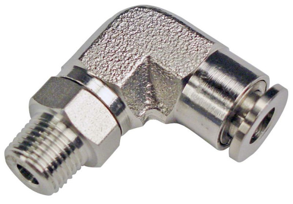 timmer BS-WEdk-6-1/8-VA, W schroefaansluiting, conisch, draaibaar RVS, slang Ø: 6 mm, schroefdraad: 1/8'', VE: 10 stuks, 03218431
