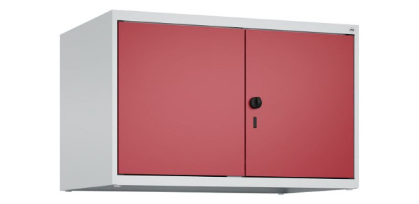 C+P kastopzet Classic PLUS, C-opzetkast Classic PLUS, 2 vakken, 500x800x500mm, 7035/3003, veiligheidsdraaigrendel, 080092-22 S10001