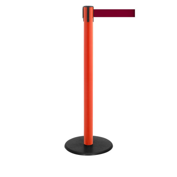Stein HGS HGS personengeleidingssysteem -P-Line Famous-, rood, bordeaux, met magnetisch banduiteinde, bandlengte: 2,3 m, 12800-1504