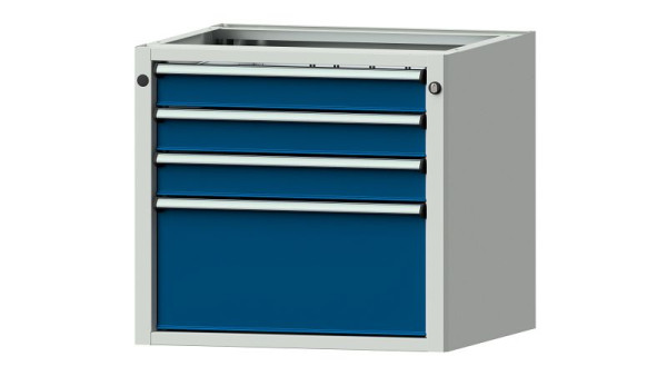 ANKE werkbanken onderkast, model 1806 V, 660 x 615 x 600 mm, RAL 7035/5010, 402.510