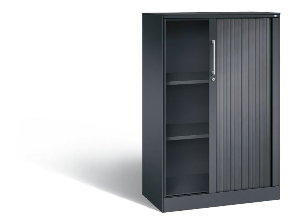 C+P rolluikkast Asisto, H1310xB800xD435mm, kleur: zwart-grijs, beugelgreep, 3 niveaus, 143033-000 S10054