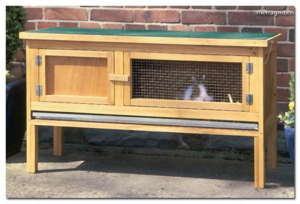 Metra konijnenhok kleindierhok 116 x 66 x 45 cm, 10010