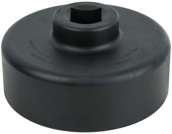 KS Tools 1" asmoersleutel, zeskant, kort, 105 mm, 460.0245