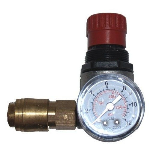 AEROTEC drukregelaar - 1x 1/4 inch IT met manometer, 9051081