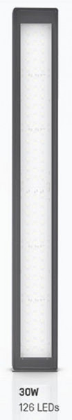 Hagnleone PLANONLIGHT LED 30W ZWART, 10493