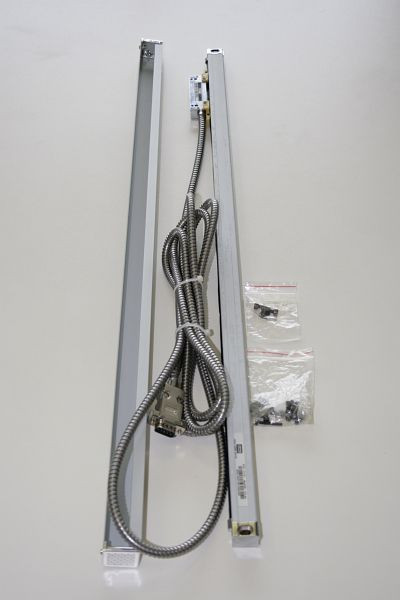 ELMAG glazen meetstok model KA 500/570 voor digitale positieweergave SINOIP53 slag 570 mm, inbouwlengte 682 mm, 88831