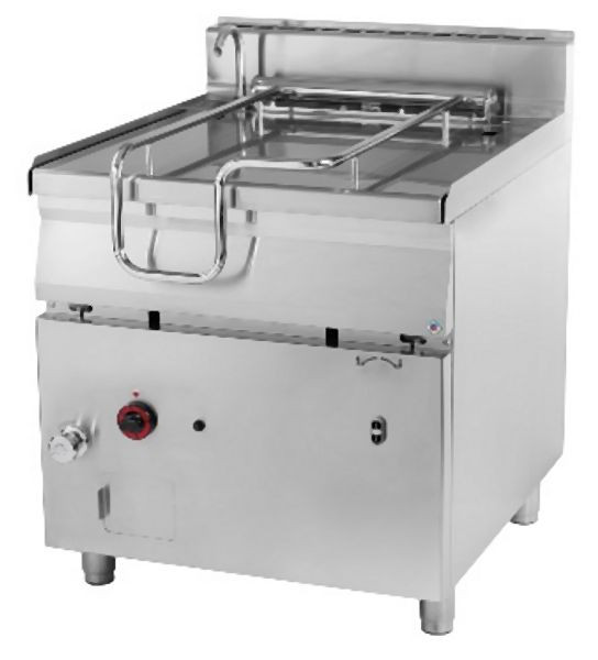 RM Thermik Series 900, gaskantelbare koekenpan, 80 L, roestvrij staal, BRM-90/80GE/N