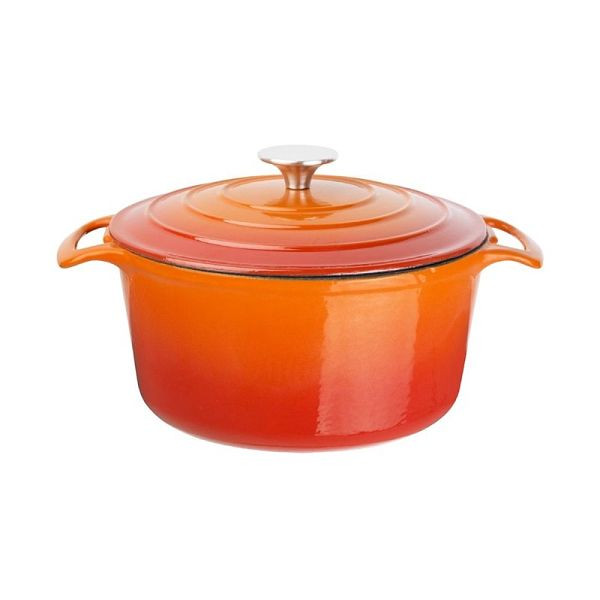 Vogue ronde braadpan groot oranje, GH303