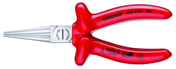 GEDORE VDE rondbektang met dompelisolatie, 6717110