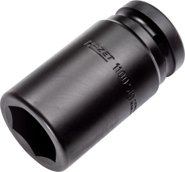 Hazet impact, machine schroevendraaierdop, zeskant, hol vierkant 25 mm (1 inch), uitwendig zeskant profiel, 38 mm, 1100SLG-38