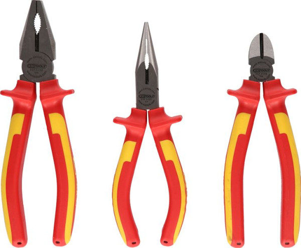 KS Tools ERGOTORQUE VDE-tangenset, 3-delig, 117.1110