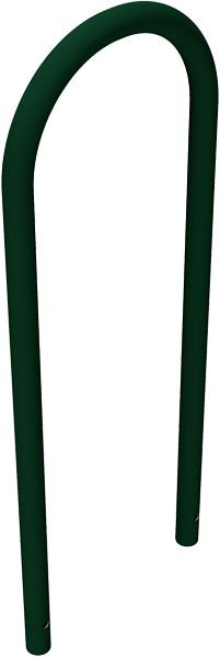 Schake ronde beugel van stalen buis Ø 48 mm x 2,5 mm voor plaatsing in beton, zonder kruisschoor, totale breedte: ca. 460 mm, gecoat, 448_046B