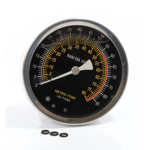ELMAG persmanometer nr. 58, voor werkplaatspers EP 50 SH, 9801942
