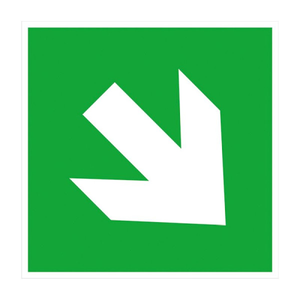 Stein HGS HGS extra bord richting naar boven, naar beneden, 150 x 150 mm, folie, zelfklevend, 21.0090