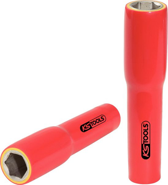 KS Tools 1/2" dopsleutel met beschermende isolatie, XL, 13 mm, 145 mm, 117.1371