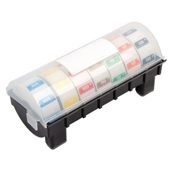 Vogue etikettenset 1" met dispenser, GH473