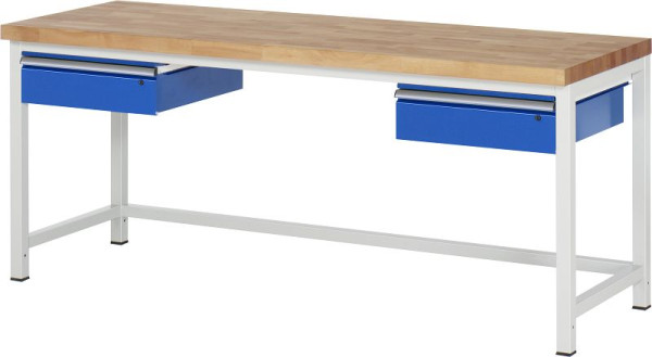 RAU werkbank serie 8000 - model 8002A1, B2000 x D700 x H840-1040 mm, 03-8002A1-207B4H.11