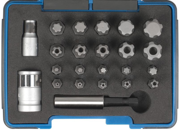 SW staalbitassortiment, 1/4"+3/8", 23 stuks, 04191L