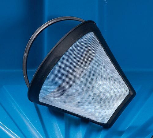 DENIOS zeeffilter van kunststof, fijnheid 600 µm, voor Safety Cleaner L500 / L800, 135-256