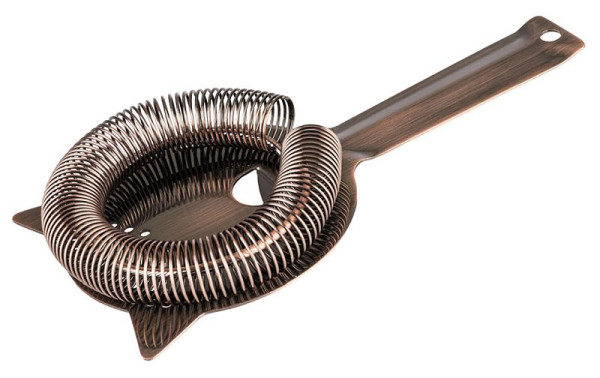 APS staafzeef, Ø 9 cm, handvat: 9 cm, roestvrij staal, antiek koperlook, 93347