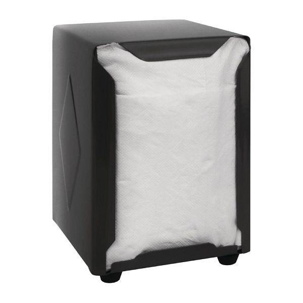 Olympia servetdispenser RVS zwart, CN753