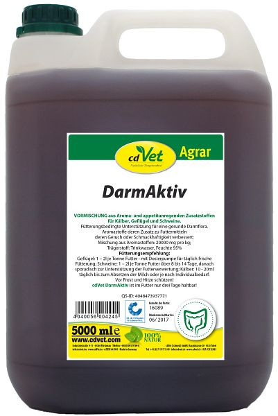 cdVet DarmAktiv Hond & Kat 5 L, 423