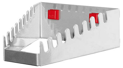 Bedrunka + Hirth horizontale sleutelhouder, afmetingen in mm (BxDxH): 130 x 150 x 50, 03.87.371