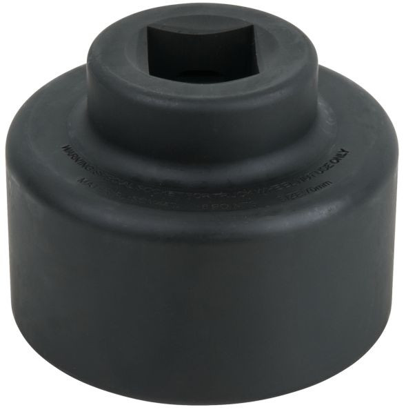 KS Tools 1" asmoersleutel, zeskant, kort, 70 mm, 460.0205
