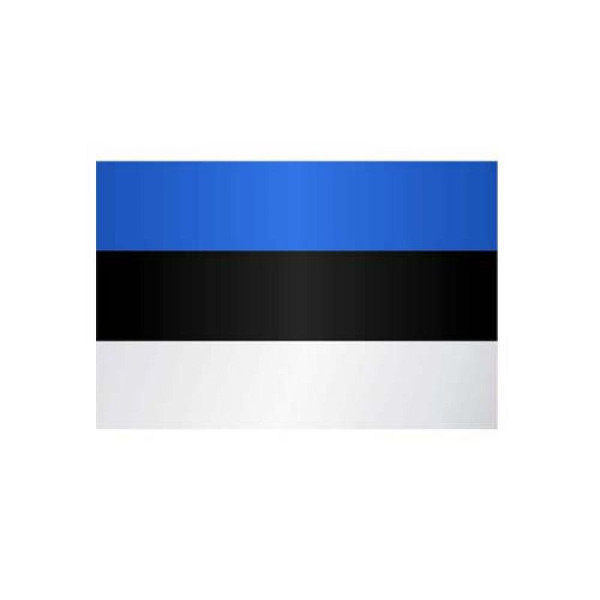 Stein HGS HGS landvlag Estland, 120 x 200 cm (liggend formaat), met touw en lus, FlagTop 160 g/m², voor vlaggenmasten 7 m, zonder ajourzoom, 26885